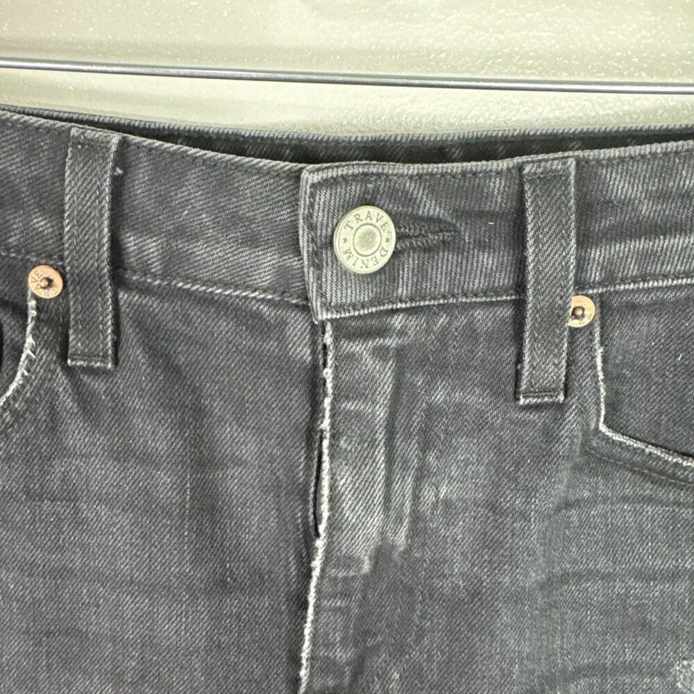 TRAVE Priscilla Road to‎ Nowhere 26 Denim Shorts Washed Black EUC 9.25